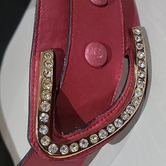 LEO ISBA Belt with Rhinestone Buckle - Picture 2 of 10